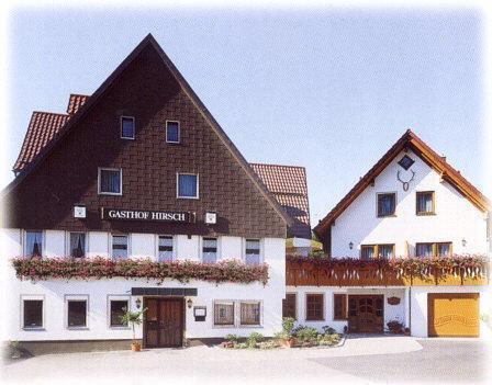 Hotel Gasthof Hirsch Alfdorf Exteriör bild